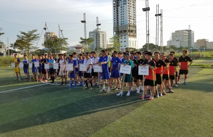 シグマのDa Nang Championship 2017サッカーリーグと活発